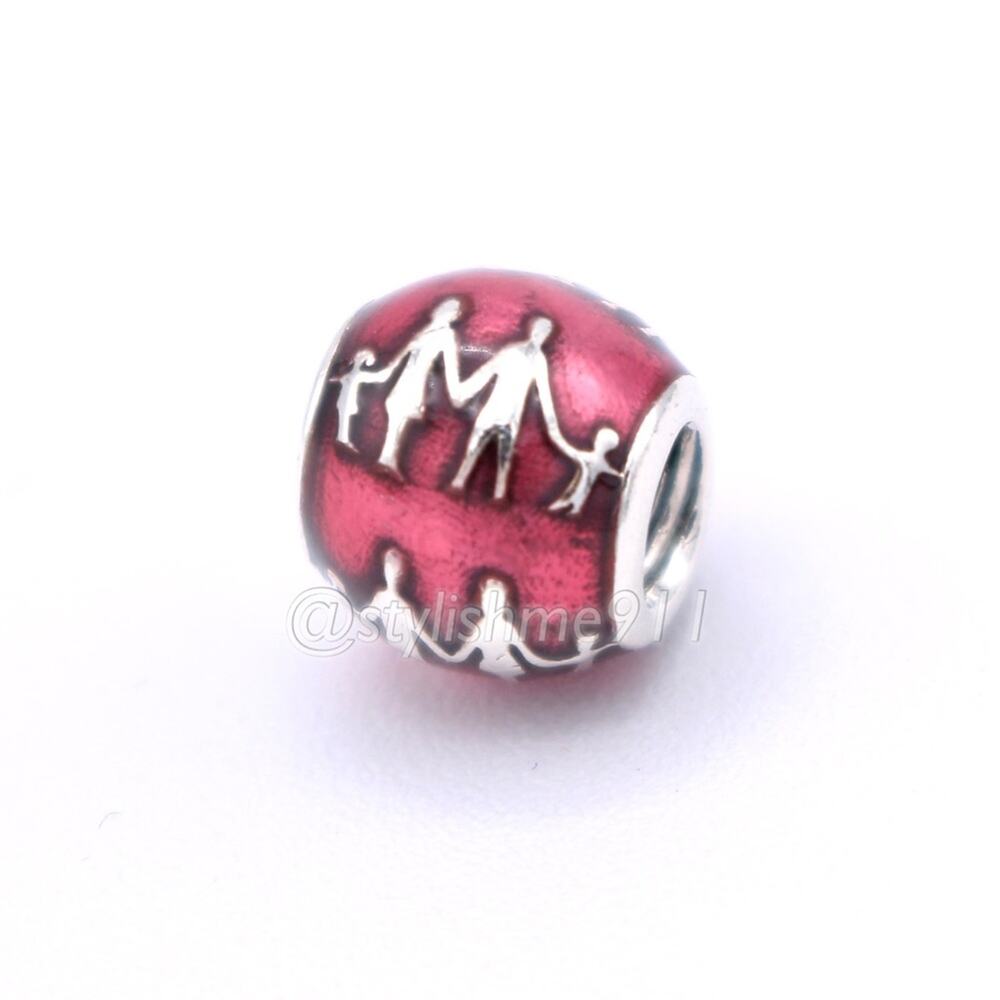 Authentic PANDORA Family Silhouettes Charm with Violet Enamel - 791399EN62 - Picture 9 of 10
